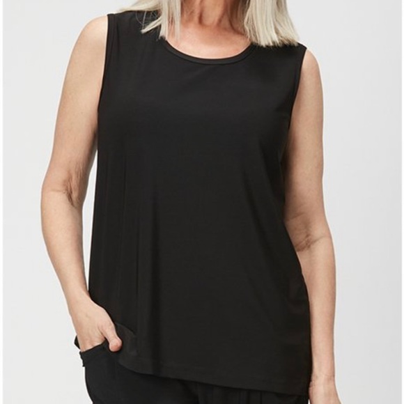 CHARTER CLUB plain top 🖤 - Picture 1 of 14